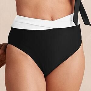 Summersalt Women’s 10 Bikini Bottom The Wrap High Leg High Rise Swimwear